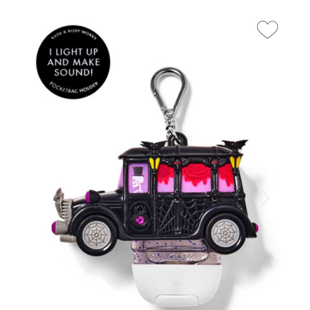 Bath & Body Works sound making hearse PocketBac holder